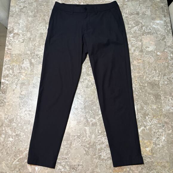 Lululemon Pants Mens 32x30 Black ABC Slim Warpstreme Golf Performance M5AO4S - Picture 4 of 10